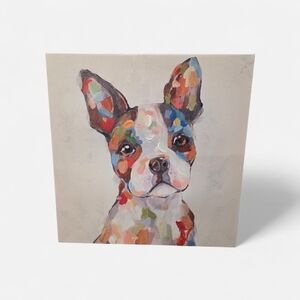 Colorful Dog Canvas Art